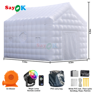 18ft Inflatable Nightclub Inflatable Disco Tent Portable Night Club for Outdoor Party