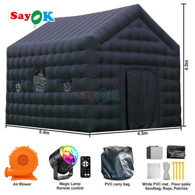 Portable Inflatable Night Club 18ft Disco Tent Inflatable Nightclub Party Tent for Outdoor