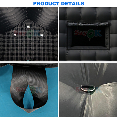 Sayok 26ft Large Inflatable Nightclub Outdoor Party Tent Inflatable Disco Tent Night Club with Lights