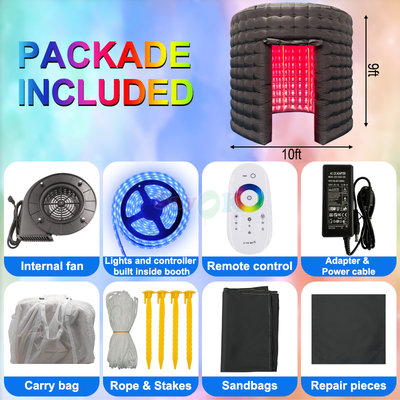 360 Inflatable Photo Booth for Events - Customizable Size & Color