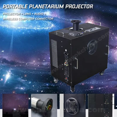 Sayok 6500LM Portable Inflatable Planetarium with 1 Year Warranty and 4 Wheels for HD Fulldome Projection