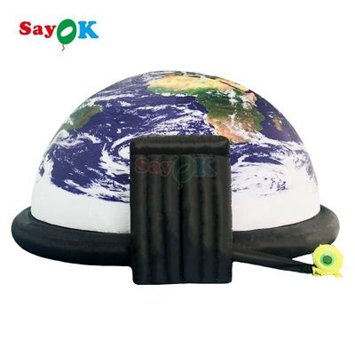 100% Blackout Flame Retardant Portable Inflatable Planetarium Dome Projection Tent for Kids and Education