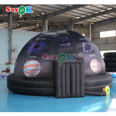 Sayok 100% Blackout Flame Retardant Portable Inflatable Planetarium Dome Tent for School Astronomy Education