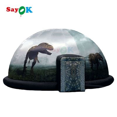 Sayok 6m Inflatable Planetarium Dome with 360 Degree HD Projector and 100% Blackout for Schools and Outdoor Events