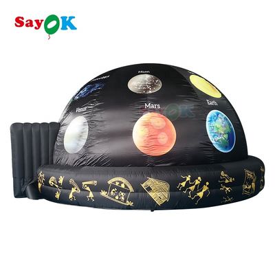 Free 3D Design 16ft Inflatable Planetarium Dome with Easy Setup Portable Planetarium Tent for Schools