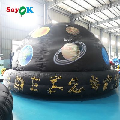 Free 3D Design 16ft Inflatable Planetarium Dome with Easy Setup Portable Planetarium Tent for Schools