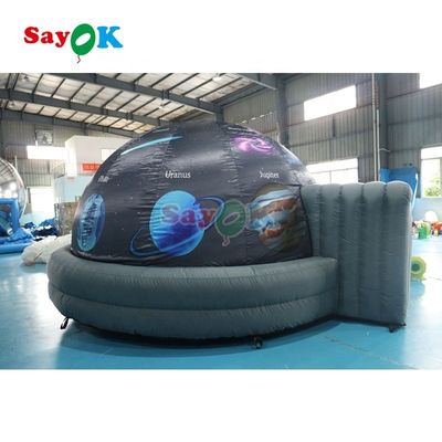 Sayok 100% Blackout Inflatable Planetarium Dome with Free 3D Design and Emergency Escape for Schools and Events