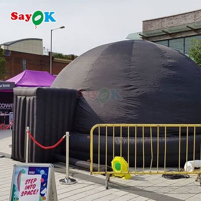 5m Diameter Portable Inflatable Planetarium Dome with Emergency Escape for School Education and Outdoor Events