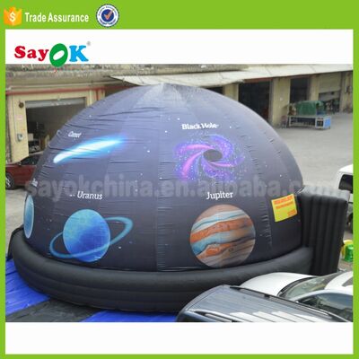 3d Cinema Tent Portable Inflatable Dome Panetarium 5m Projector Planetarium for School