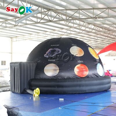 Sayok 5m 16ft Customized Full Printing Inflable Planetarium Dome Tent for Kids Education with Air Blower
