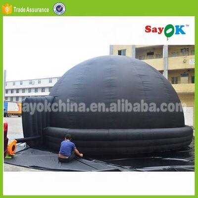 360 Degree Fulldome Kids Schools Equipment Movie Star Projection Tent Mobile Portable Inflatable Planetarium Dome for Sale