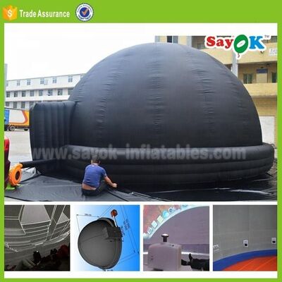 360 Degree Fulldome Kids Schools Equipment Movie Star Projection Tent Mobile Portable Inflatable Planetarium Dome for Sale
