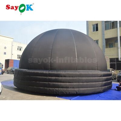Sayok 100% Blackout 6m Black Planetarium Projector Dome 360 Degree Projection Planetarium Tent for Sale
