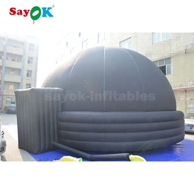 Sayok 100% Blackout 6m Black Planetarium Projector Dome 360 Degree Projection Planetarium Tent for Sale