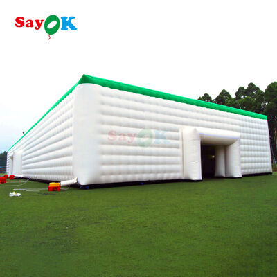 Sayok ODM OEM Flame Retardant PVC Tarpaulin Huge Pavilion Inflatable Tent for Events 100 200 People