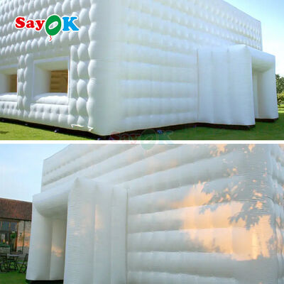 Sayok ODM OEM Flame Retardant PVC Tarpaulin Huge Pavilion Inflatable Tent for Events 100 200 People