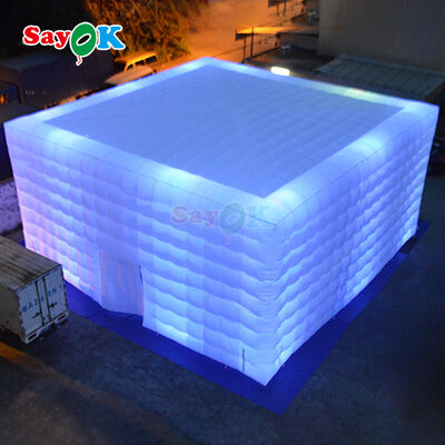 Sayok Customized Oxford Fabric 10 X 10 Meters Inflatable Led Tent for Outdoor Party Event