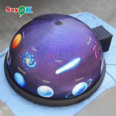 Sayok Factory 5 Meter 6M 7M 8M 9M 10M Dia Portable Projection Tent Mobile Inflatable Planetarium Dome for School Education
