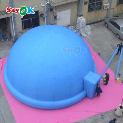 OEM Astronomical Dome Tent 3D Dome Planetairom Mobile Digital Cinema Star Projector Inflatable Planetarium Dome Tent With Cover