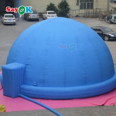 OEM Astronomical Dome Tent 3D Dome Planetairom Mobile Digital Cinema Star Projector Inflatable Planetarium Dome Tent With Cover