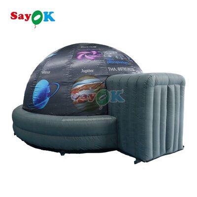 Sayok 4m 13ft Portable Inflatable Projection Tent Digital Cinema Dome Planetarium Tent Instant Theater for Outdoor