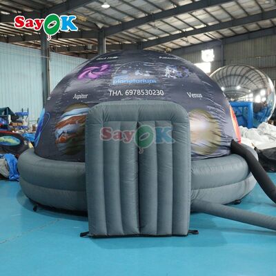 Sayok 4m 13ft Portable Inflatable Projection Tent Digital Cinema Dome Planetarium Tent Instant Theater for Outdoor