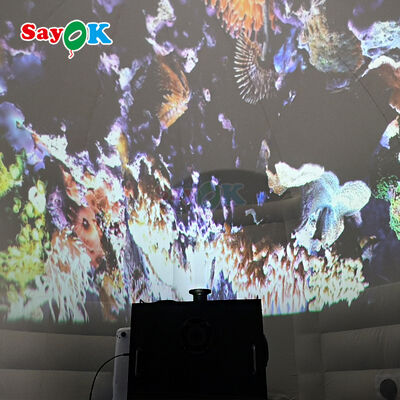 Sayok 360 Degree Projector Interactive Projection Function Inflatable Dome Planetarium Star Projector