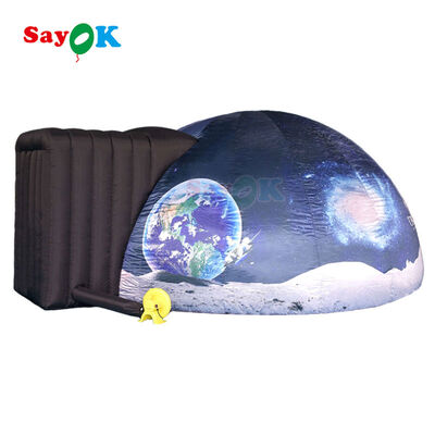 Portable Inflatable Planetarium Dome for Science Education and Immersive 360° Shows