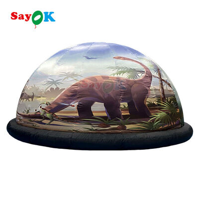 Portable Inflatable Planetarium Dome with 100% Blackout Flame-Retardant Fabric for 360° Projection