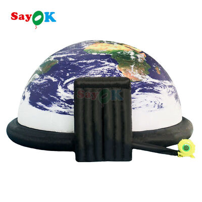 Portable Inflatable Planetarium Dome with 100% Blackout Flame-Retardant Fabric for 360° Projection