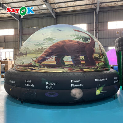 Portable Inflatable Planetarium Dome 5m Diameter with 100% Blackout and Flame-Retardant Fabric for School Education
