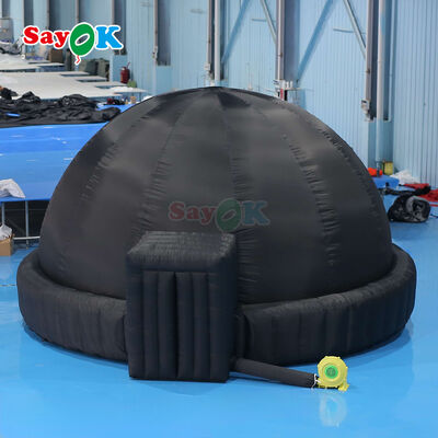 SAYOK 5m Diameter 100% Blackout Fire-Retardant Inflatable Planetarium Dome for Schools and Events