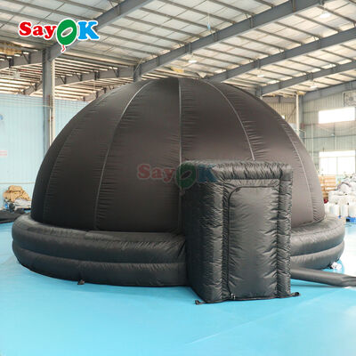 SAYOK 5m Diameter 100% Blackout Fire-Retardant Inflatable Planetarium Dome for Schools and Events