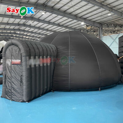 SAYOK 5m Diameter 100% Blackout Fire-Retardant Inflatable Planetarium Dome for Schools and Events