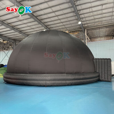 SAYOK 5m Diameter 100% Blackout Fire-Retardant Inflatable Planetarium Dome for Schools and Events