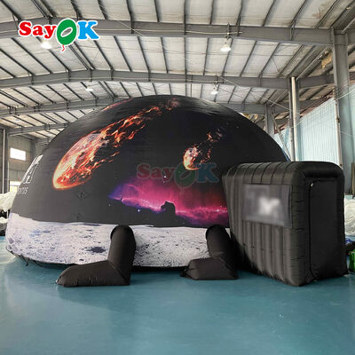 100% Blackout Fire-Retardant Inflatable Planetarium Dome for Easy Setup School Education and Outdoor Events