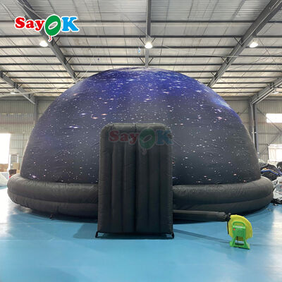 SAYOK 10m Diameter Inflatable Planetarium Dome with 100% Blackout and Fire-Retardant Features for Schools