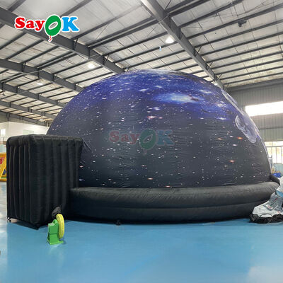 SAYOK 10m Diameter Inflatable Planetarium Dome with 100% Blackout and Fire-Retardant Features for Schools