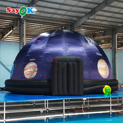 SAYOK 100% Blackout Fire-Retardant Inflatable Planetarium Dome with Free 3D Design Service for Schools and Museums
