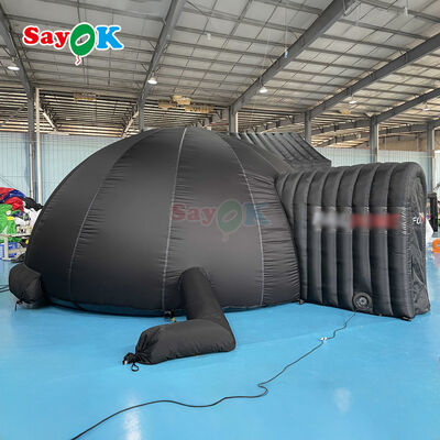 100% Blackout Fire-Retardant Inflatable Planetarium Dome with Wheelchair Access for Educational Use