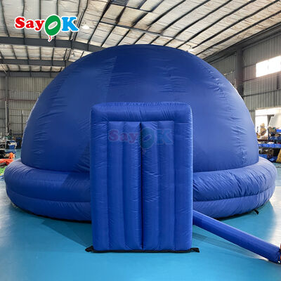 Sayok 6m Diameter Inflatable Planetarium Dome with 100% Blackout and Fire-Retardant Features for Mobile Projection