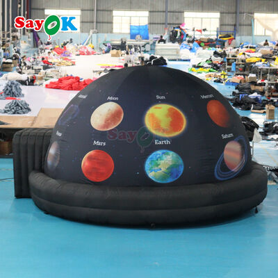 Professional 100% Blackout Fire-Retardant Inflatable Planetarium Dome with Multiple Size Options for Schools and Museums