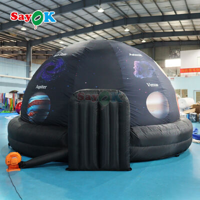 Professional 100% Blackout Fire-Retardant Inflatable Planetarium Dome with Multiple Size Options for Schools and Museums