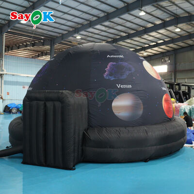 Professional 100% Blackout Fire-Retardant Inflatable Planetarium Dome with Multiple Size Options for Schools and Museums