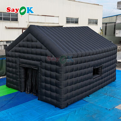Portable Inflatable Nightclub Tent with Waterproof Oxford Cloth, Customizable LED Lighting, and Quick Setup for Outdoor Events