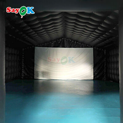 Portable Inflatable Movie Theater Tent with Flame-Retardant and UV Resistant Features for Outdoor Events