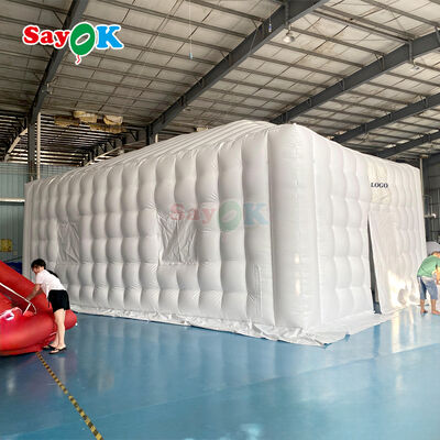 Waterproof PVC Inflatable Tent with LED Light for Outdoor Events and Customizable Size Portable Nightclub Tent