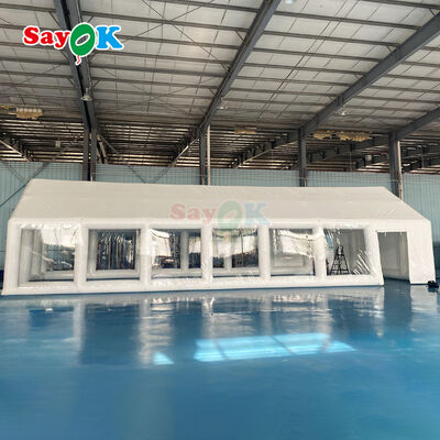 Customized Air-tight PVC Inflatable Air Tent for Pool Parties and Outdoor Events with Flame-retardant Material