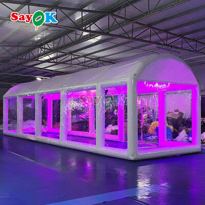 Waterproof Airtight Flame-Retardant PVC Inflatable Pool Tent for Outdoor Events