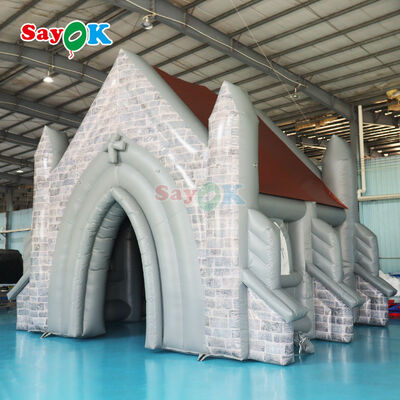 Portable Flame-Retardant Inflatable Church Tent for Outdoor Wedding Events with Customizable Options